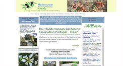 Desktop Screenshot of mediterraneangardeningportugal.org